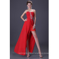 Grace Karin Sexy Strapless Sweetheart Partido Frente Red Vestidos de noche largo formal vestido de noche CL3443-1